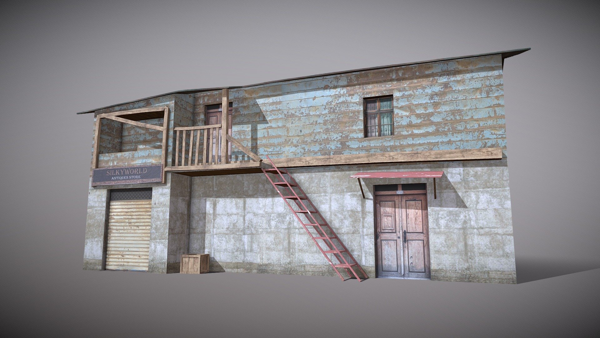 Slum X9 3d model