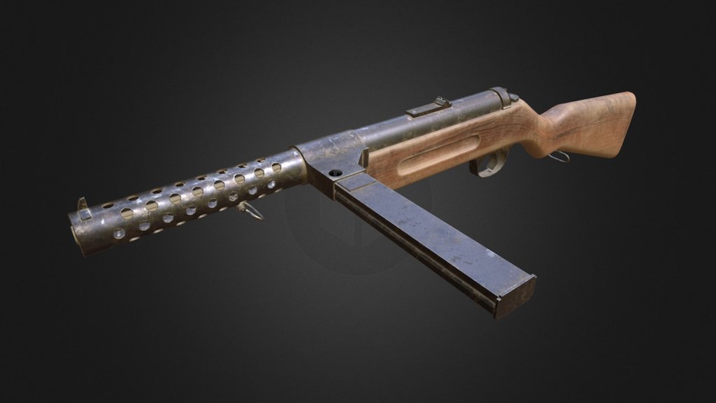 Bergmann MP18 3d model