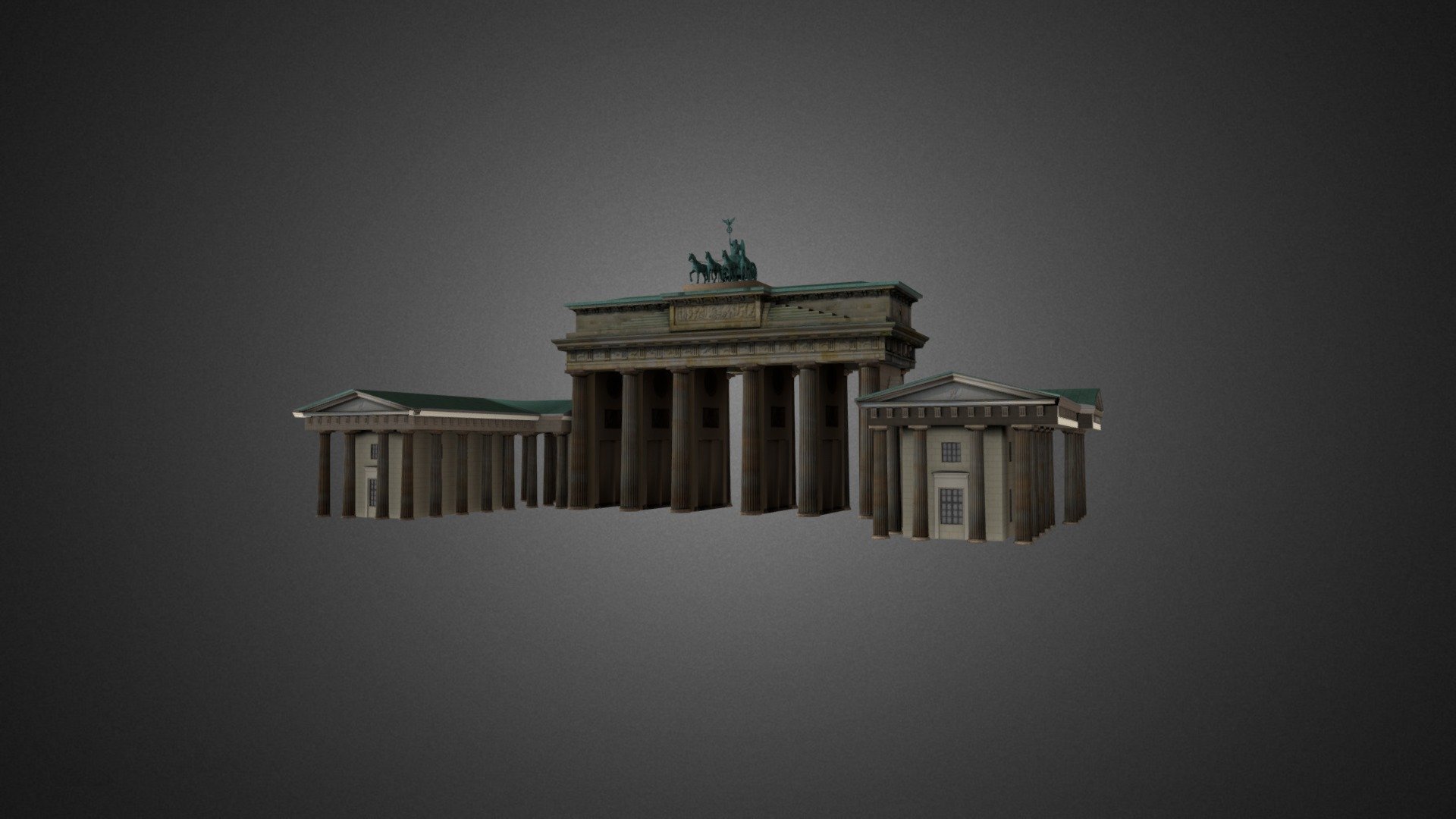 Brandenburg Gate 3d model