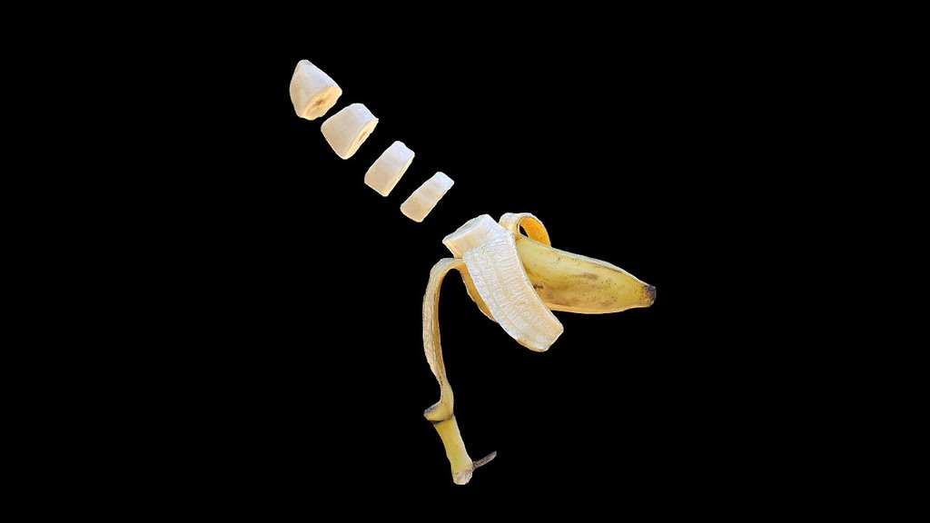 Banana #3DST44 3d model