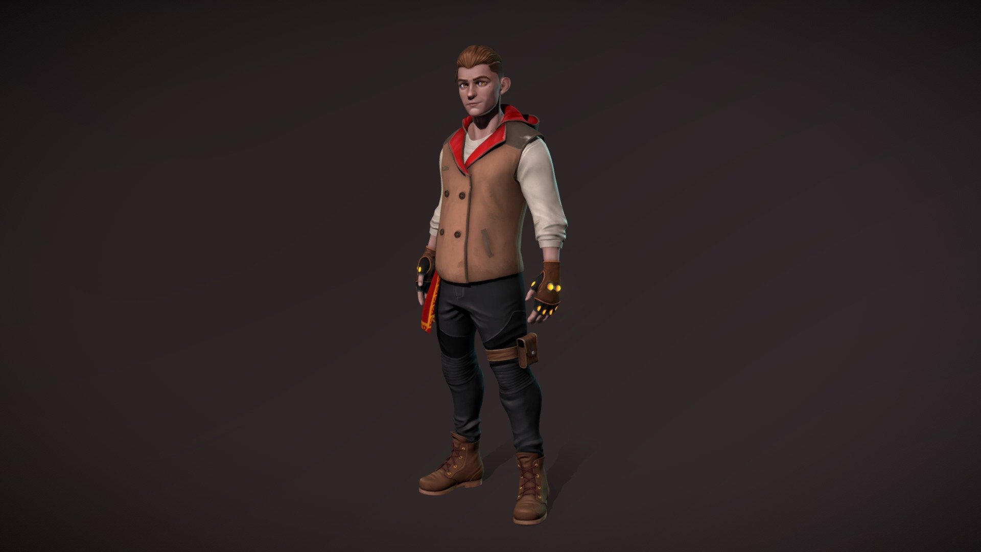 Eli Hunter 3d model