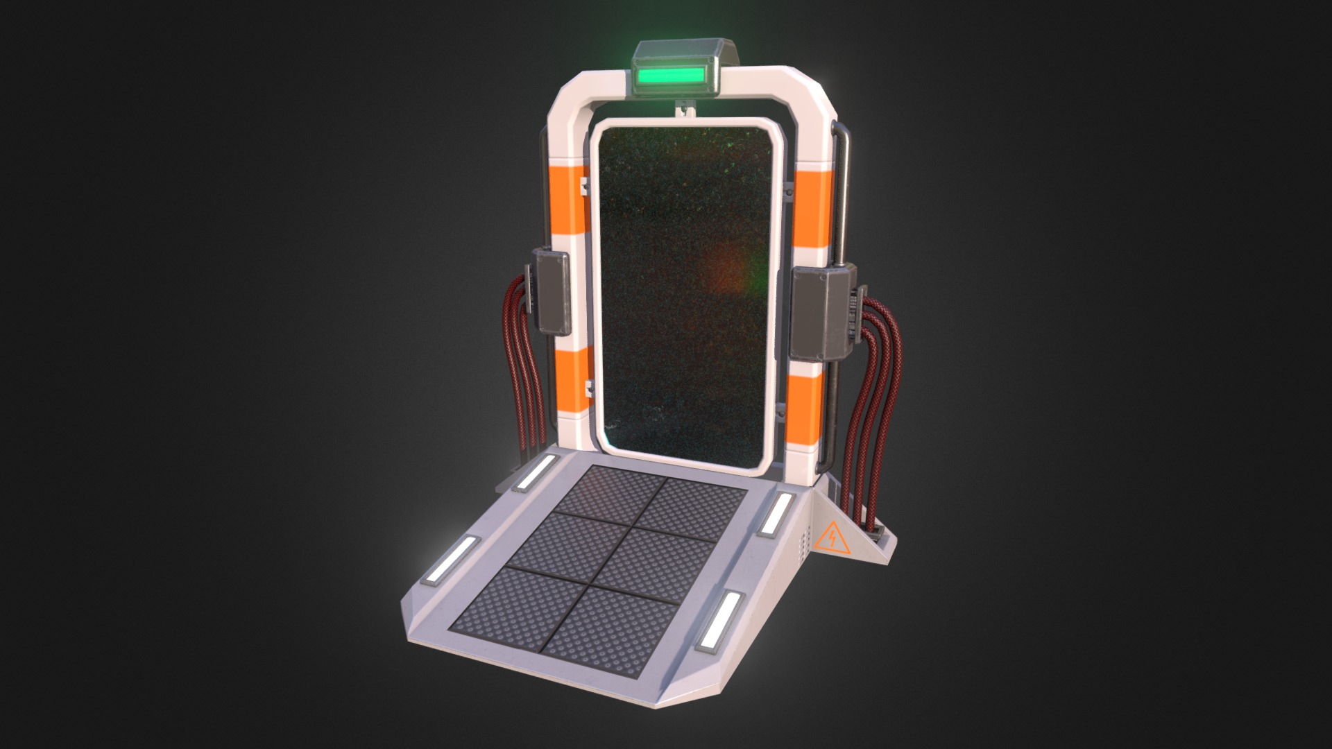 VR Sea Legs Sci-Fi Portal 3d model