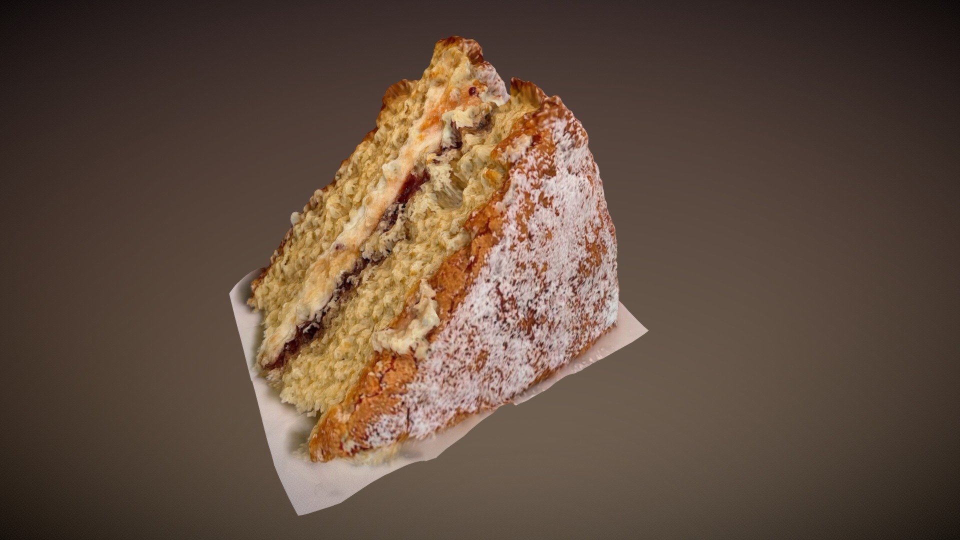 Victoria Sponge 3d model