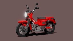 Honda CT125 Hunter Cub (Minecraft)