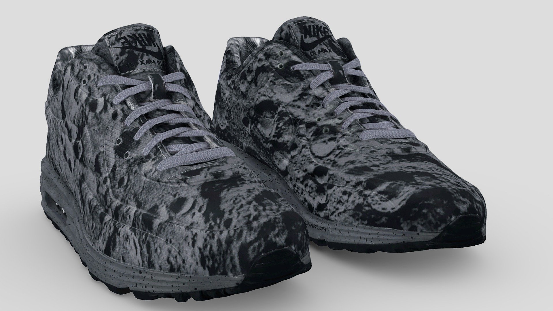 Nike Air Max Lunar 90 Moon Landing 3d model