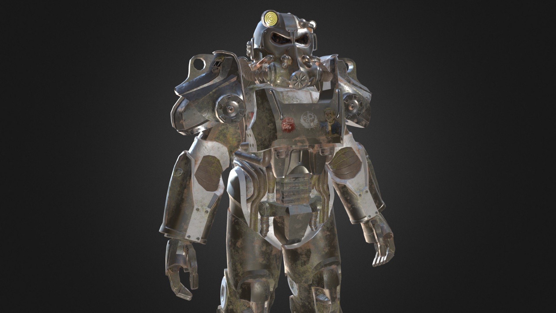 Power Armor T-60 3d model