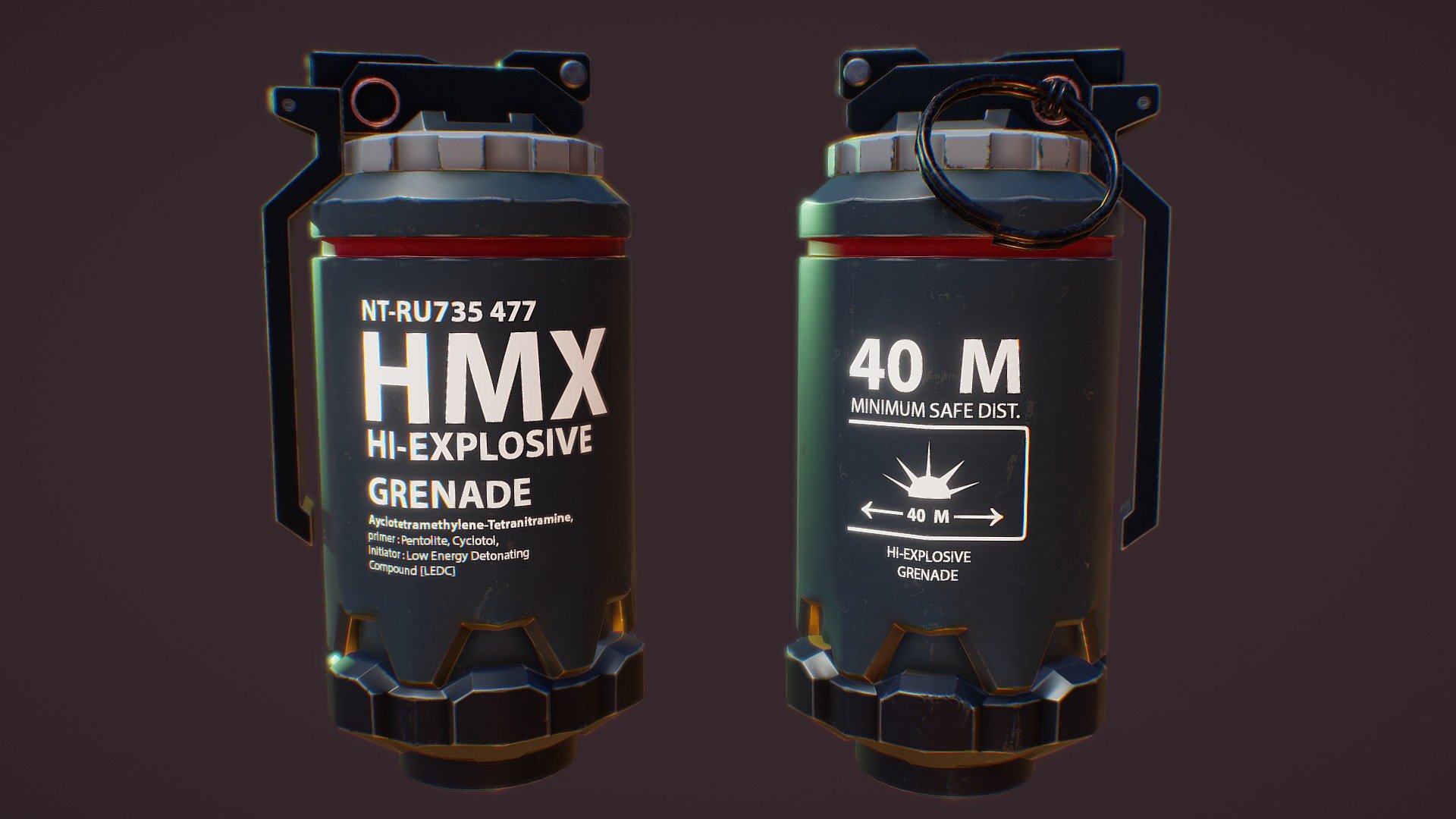 Grenade 3d model