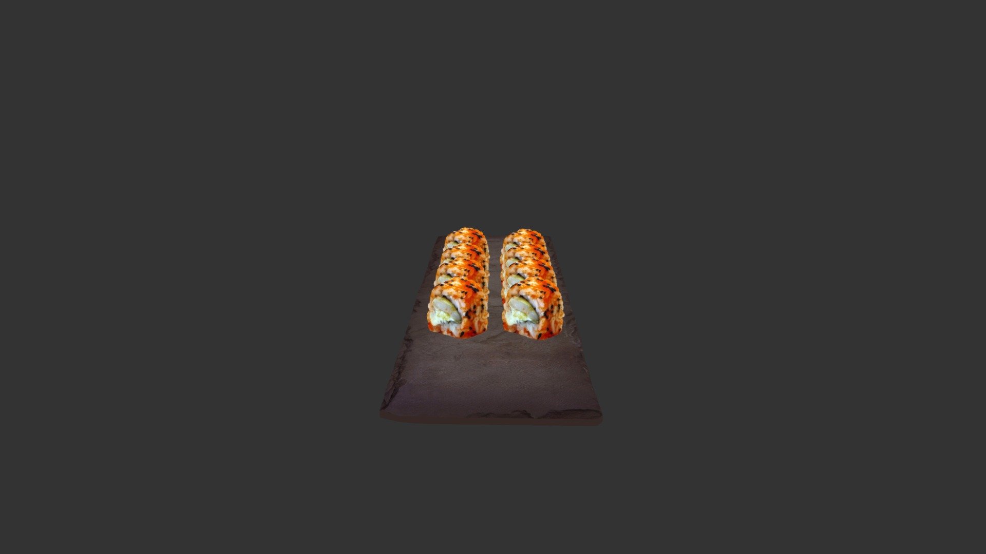 Tempura Roll Ebi 3d model