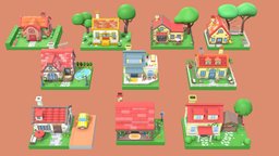 Cartoon Town Islands / Exteriors 2