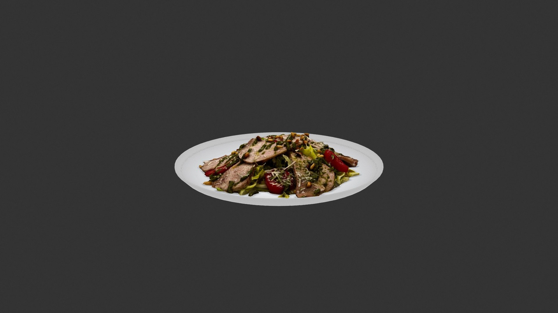 Miks Salat S Yazykom 3d model