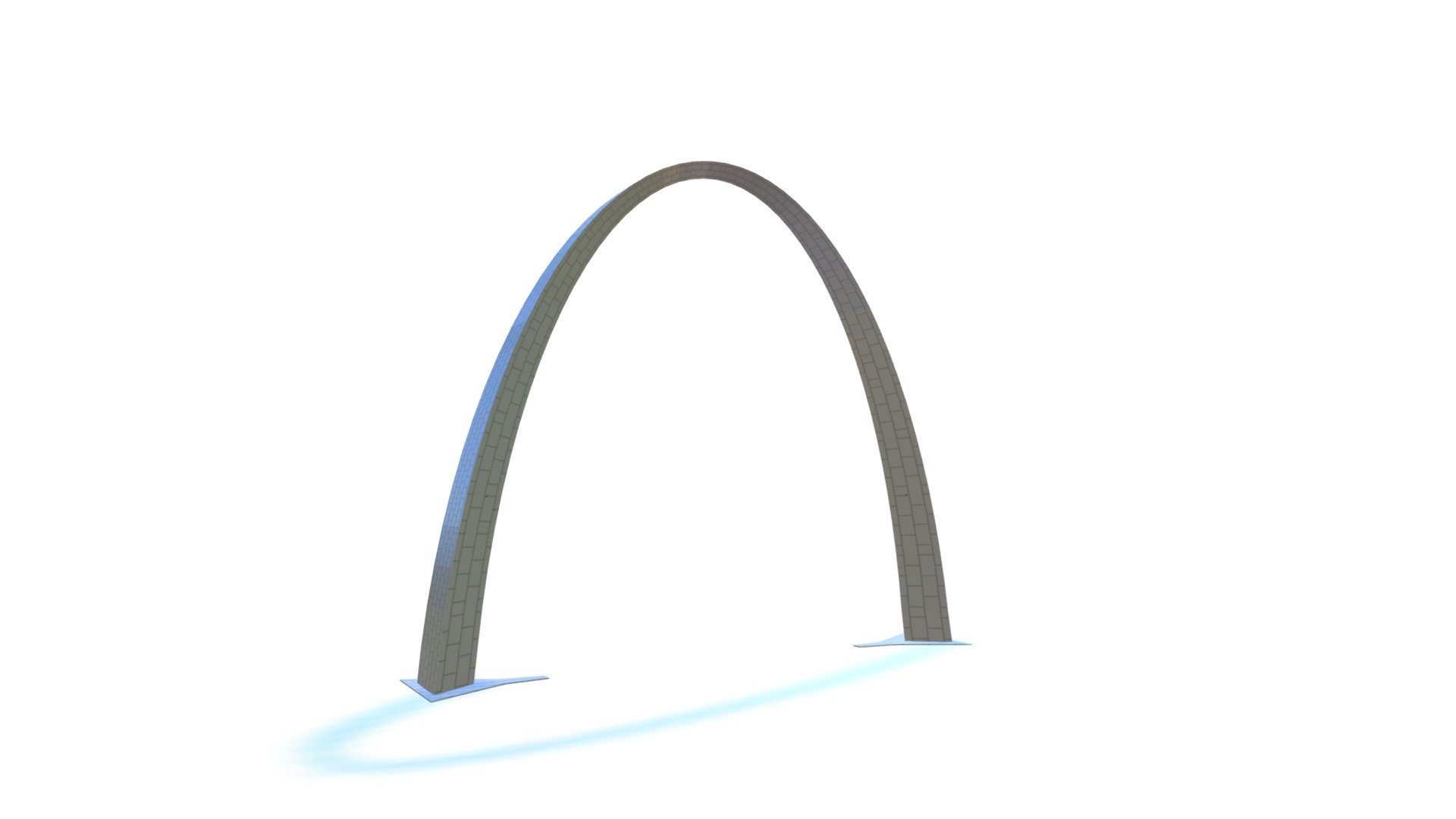 The Gateway Arch 3d model