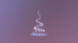 MODERN SPIRAL CHRISTMAS TREE LIGHTING ANIMATED