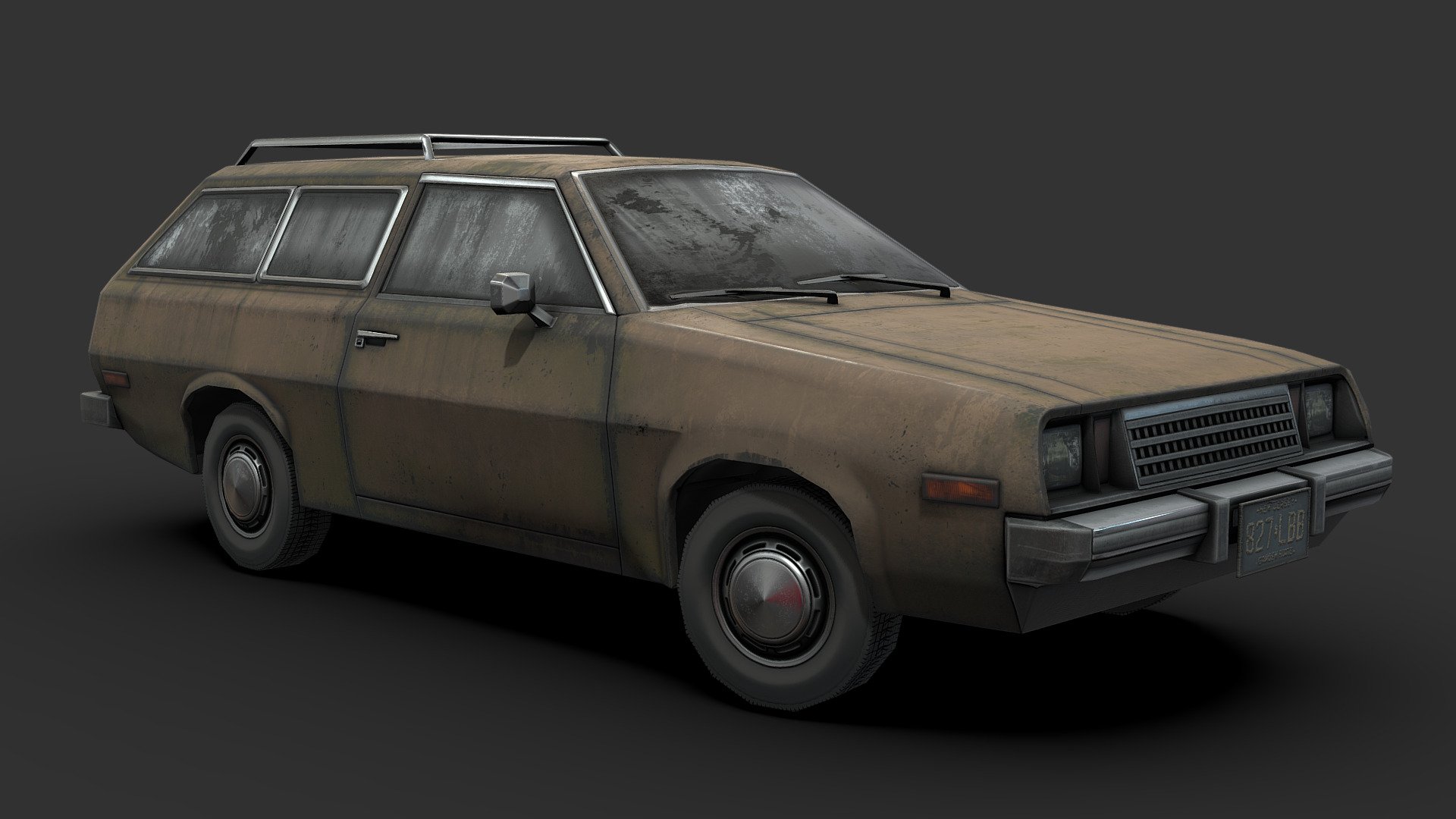 79 Wagon 3d model