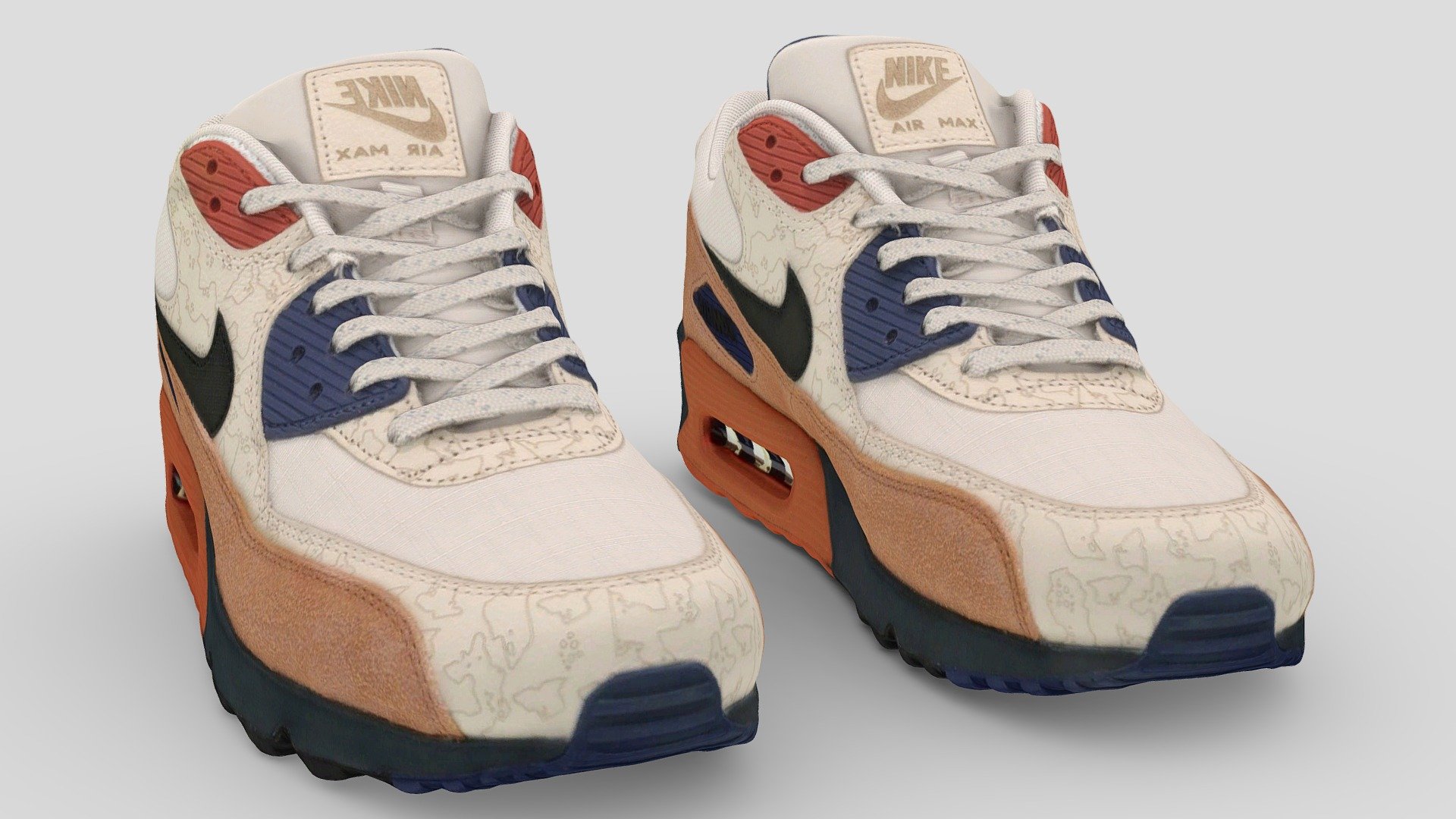 Nike Air Max 90 3d model