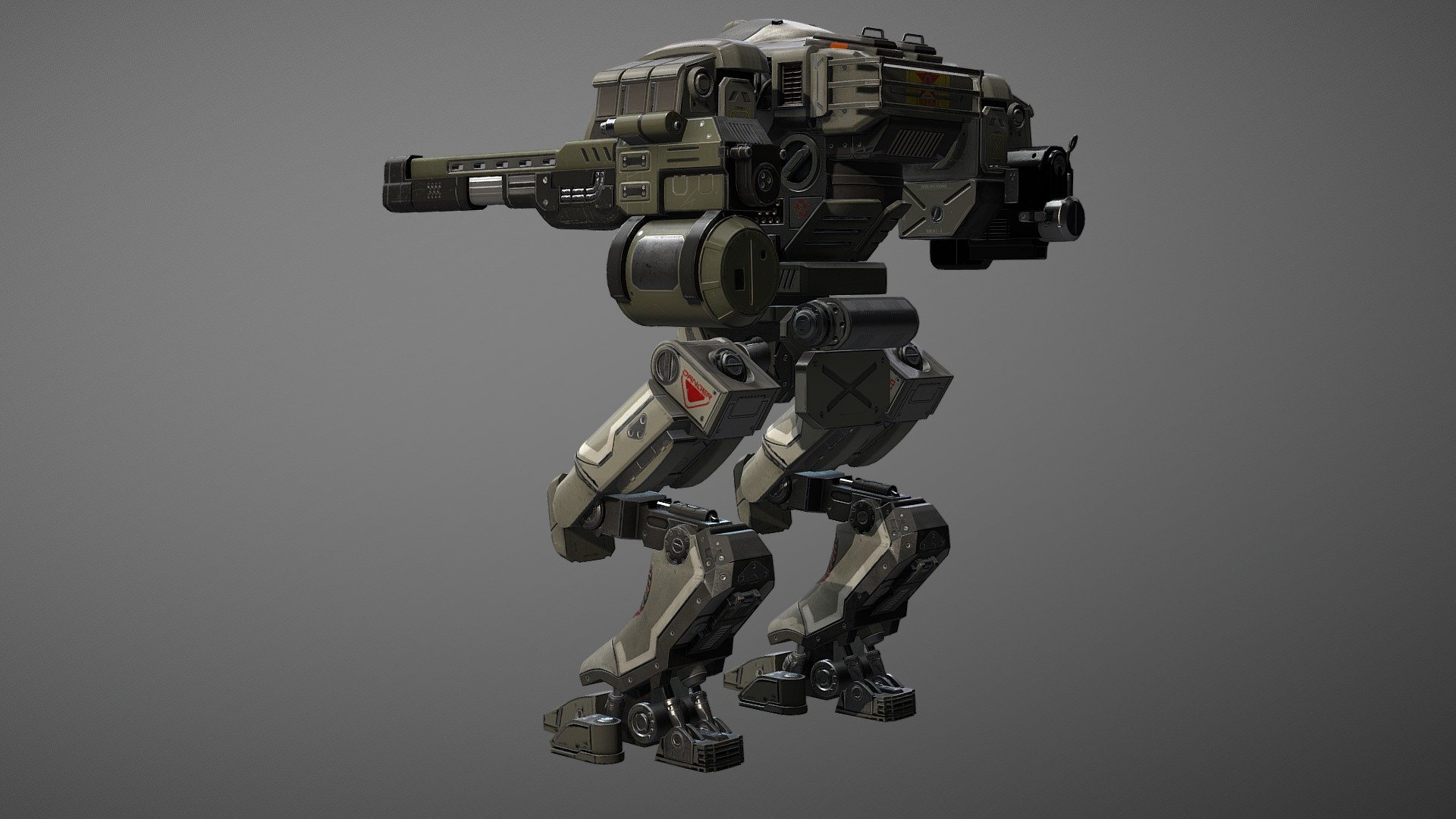 F2 Mech 3d model