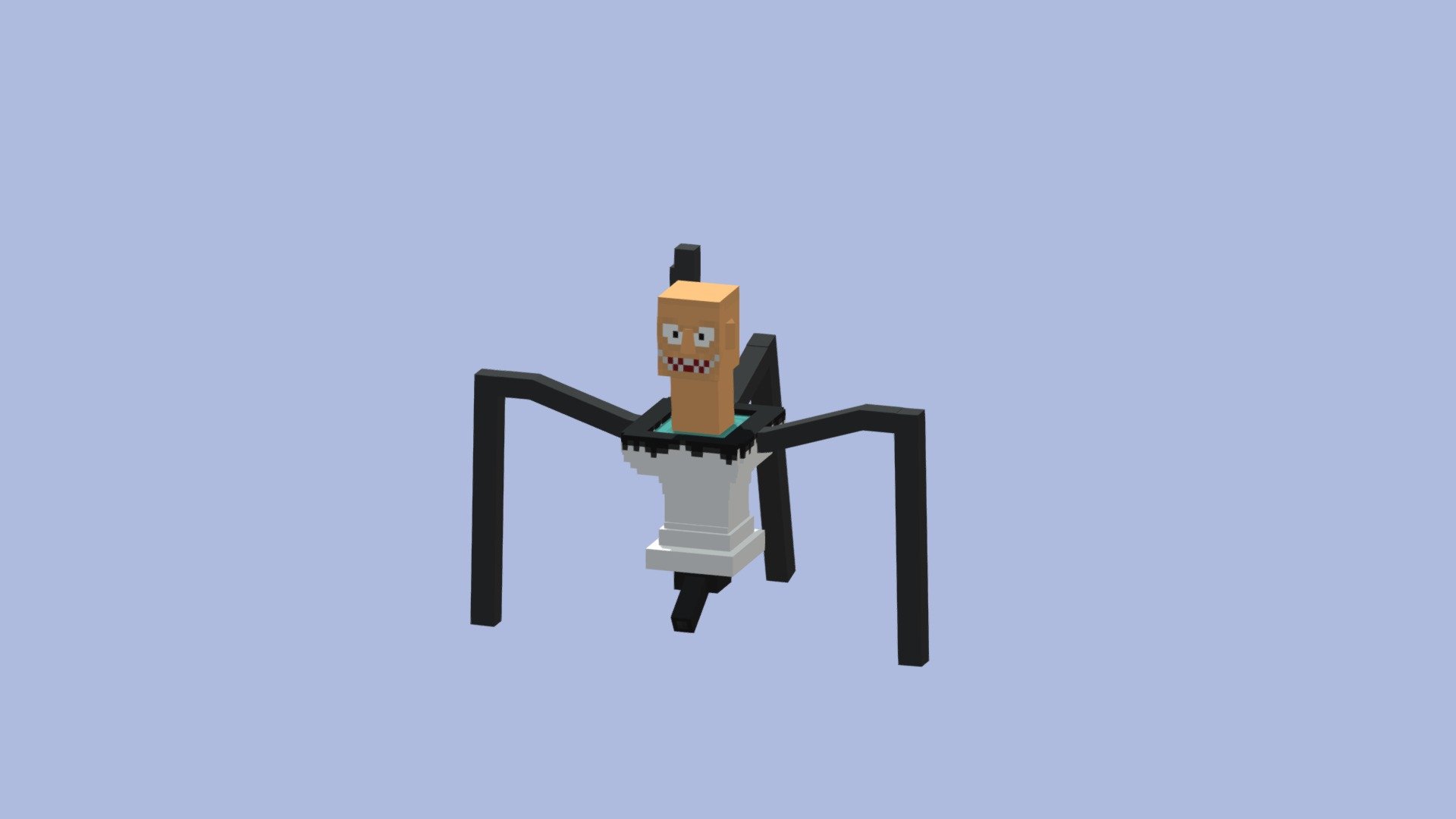 Skibidi Toilet Strider/Spider 3d model