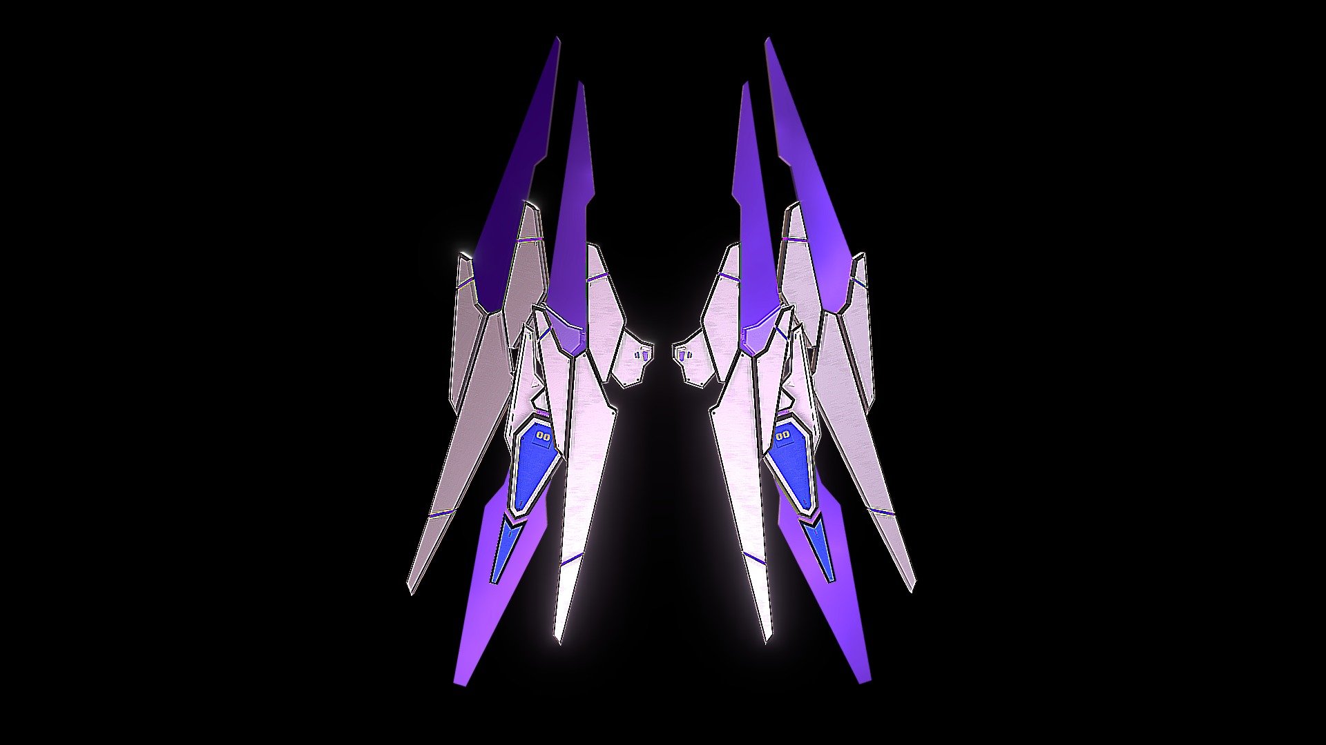 Robot Wings 3d model