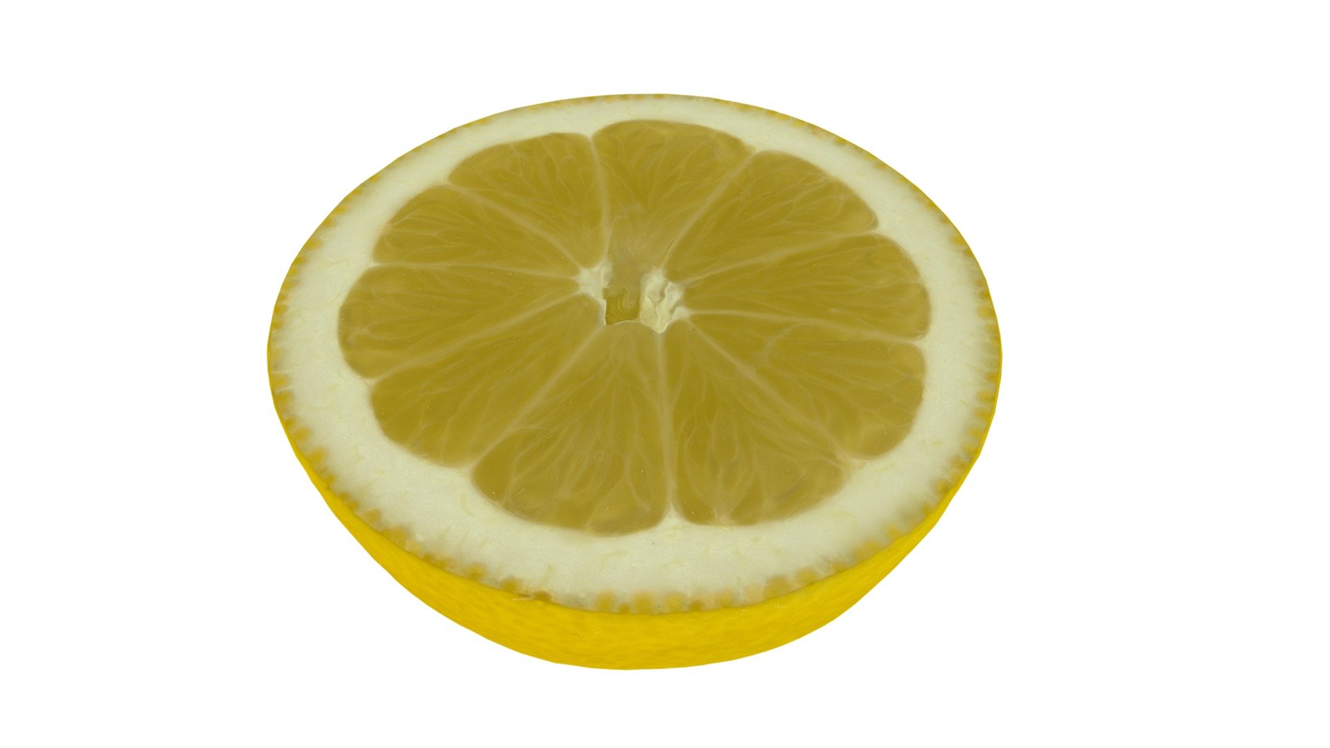 Lemon Half #4 3d model