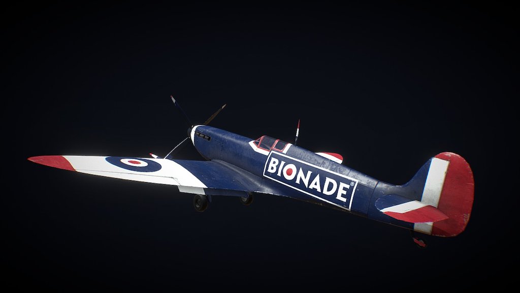 Spitfire Bionade 3d model