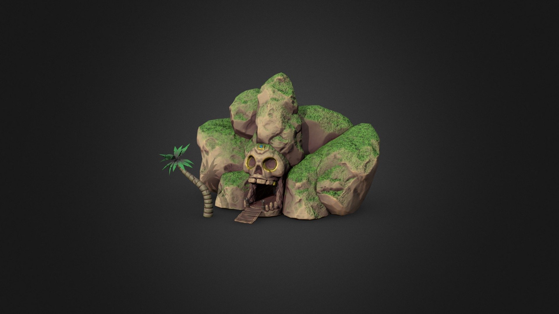 Cave 3d model