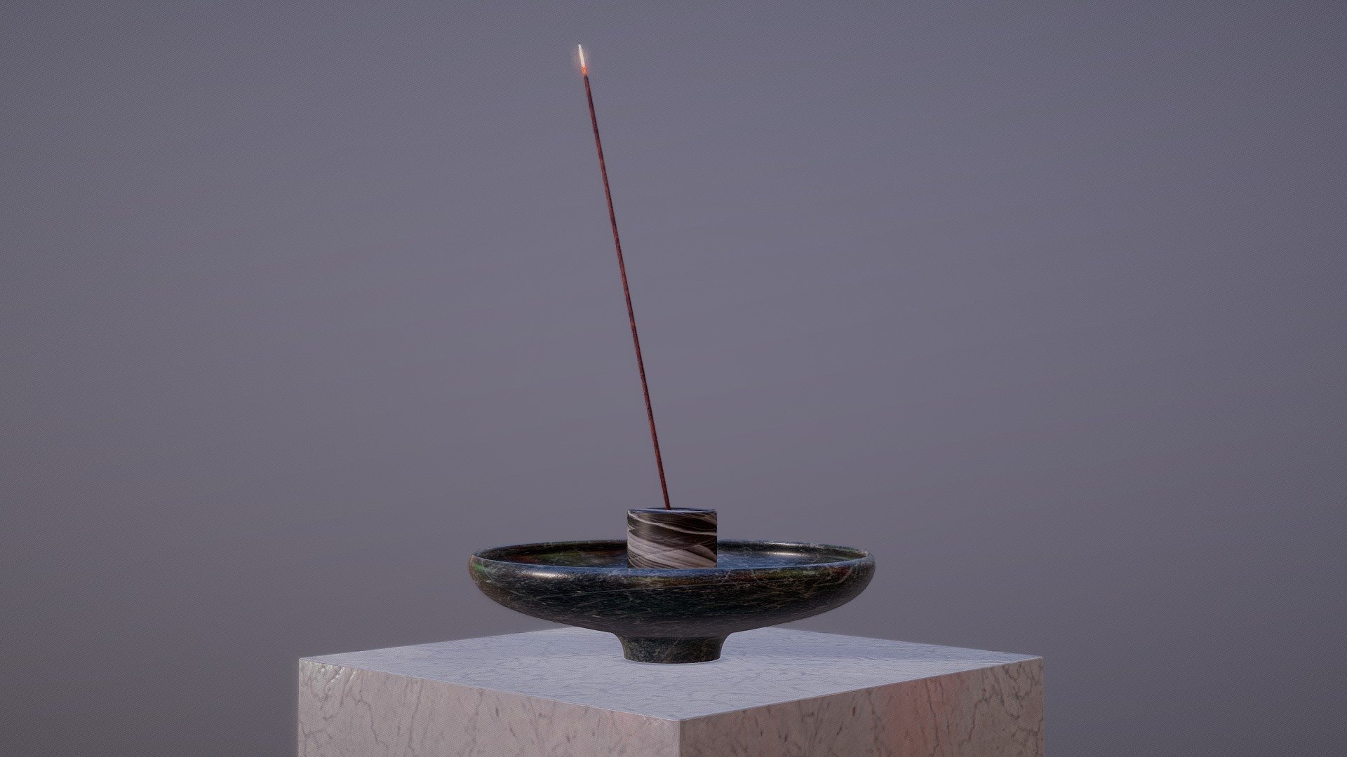 Incense Stick 3d model