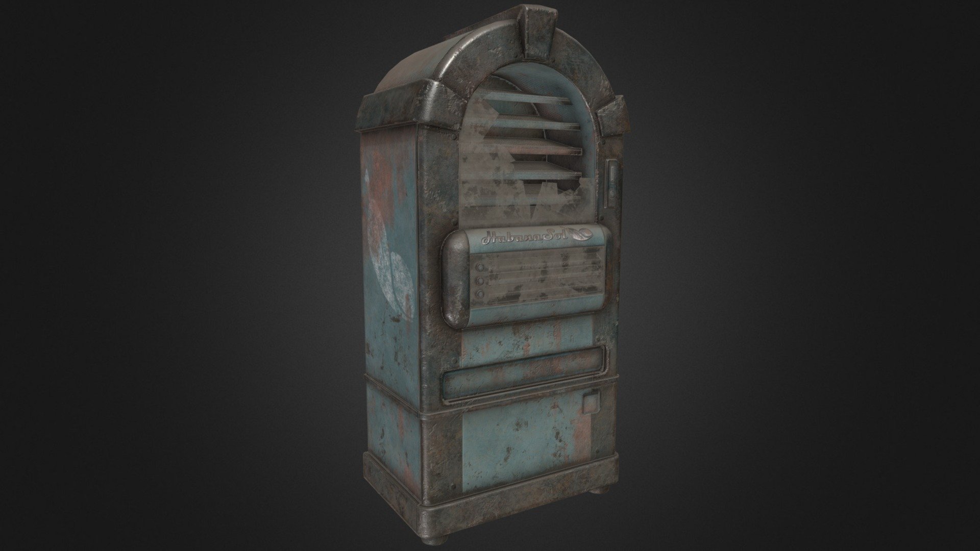 Fallout Miami Cigar Machine Asset 3d model