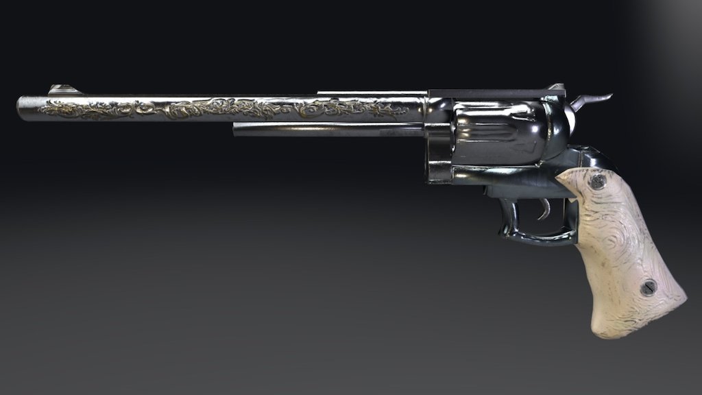 Revolver 3d model