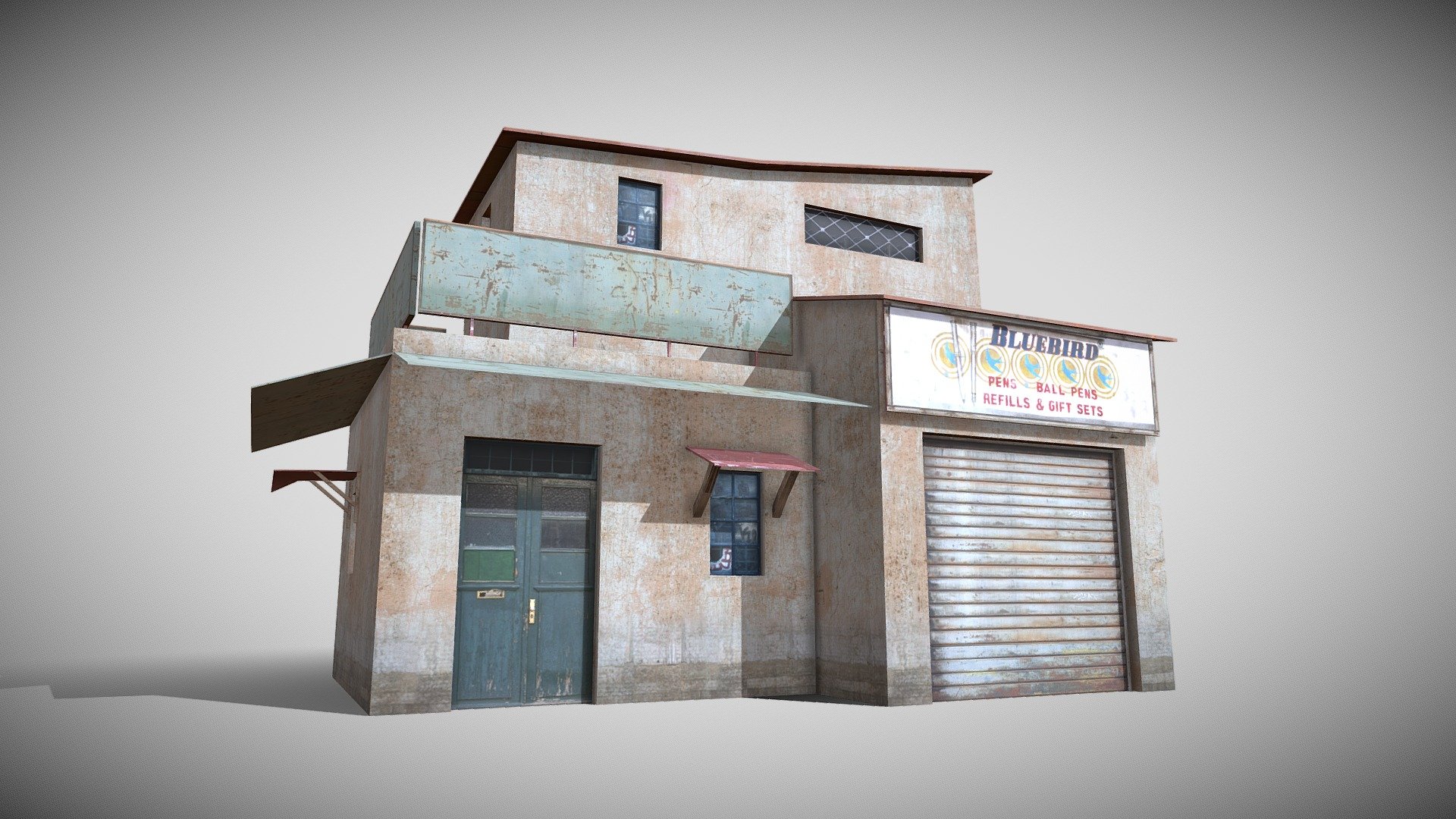 Slum X13 3d model