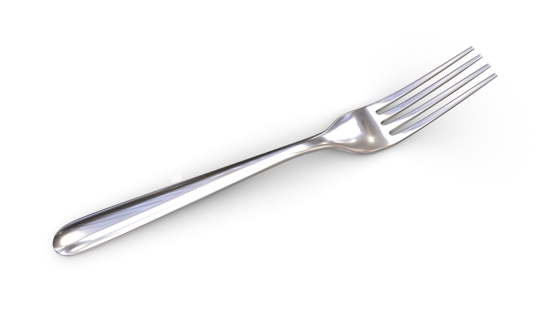 Fork 3d model