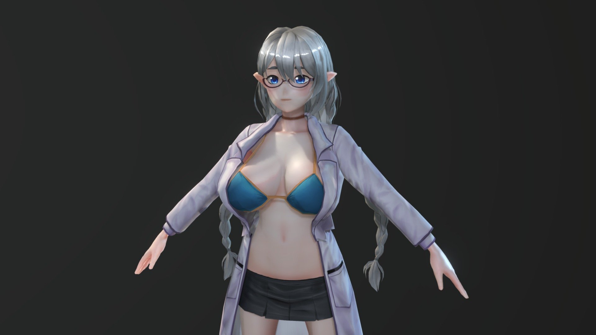 Elf Doctor 3d model