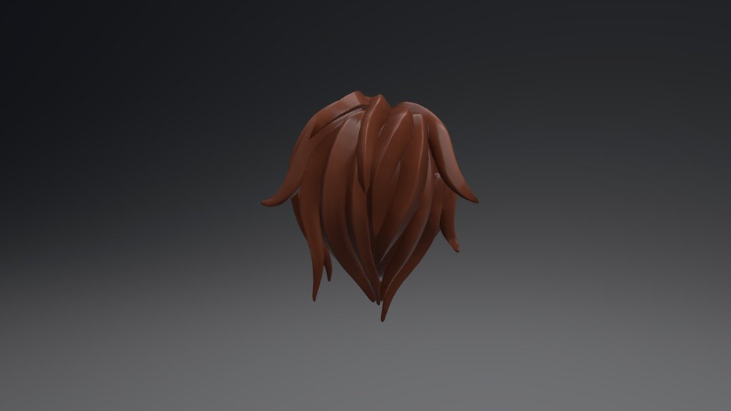 Day 6 Hair/Fur 3d model