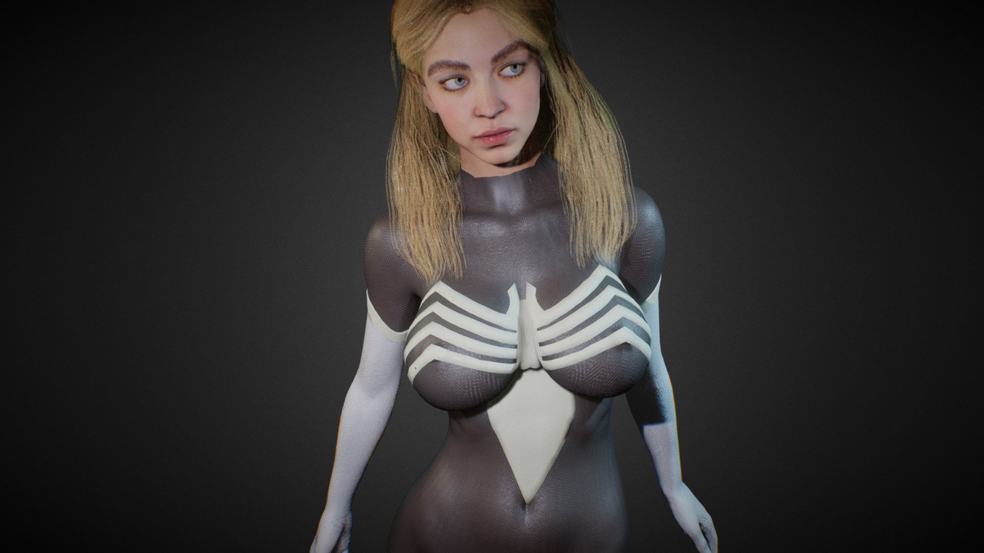 Spider Woman 3d model