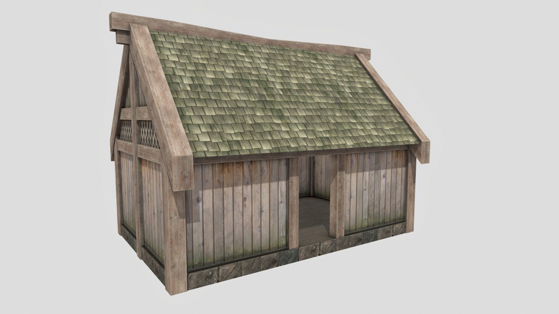 Medieval House 3d model