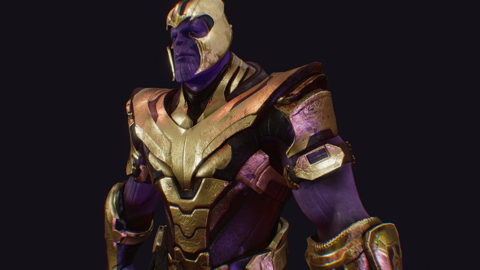 Thanos 4K Retextured V2 3d model