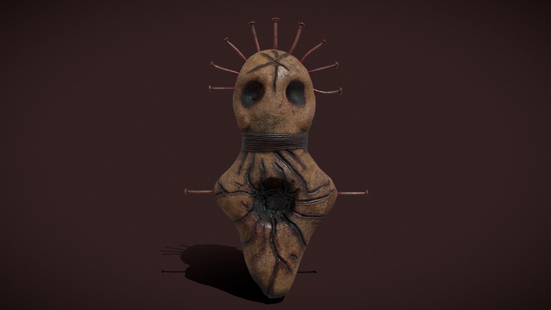 Creepy Doll 3d model