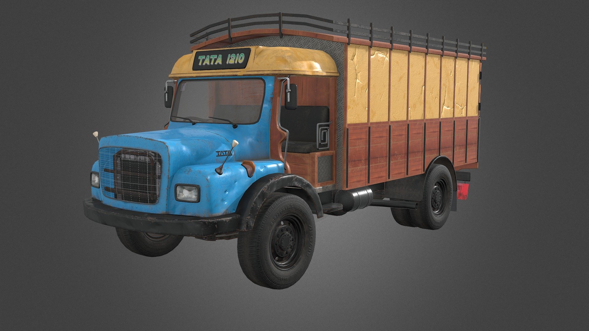 Tata Truck 3d model