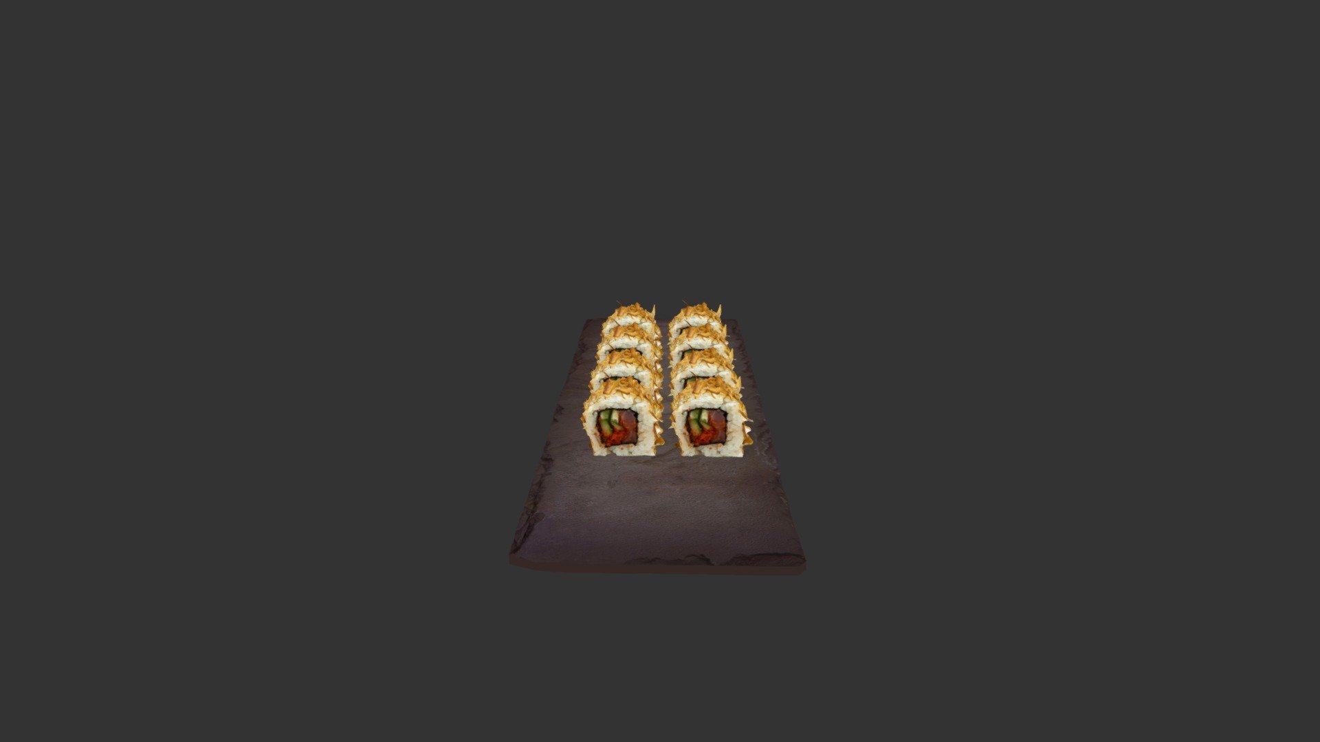 Roll Of Bonito With Tuna 3d model