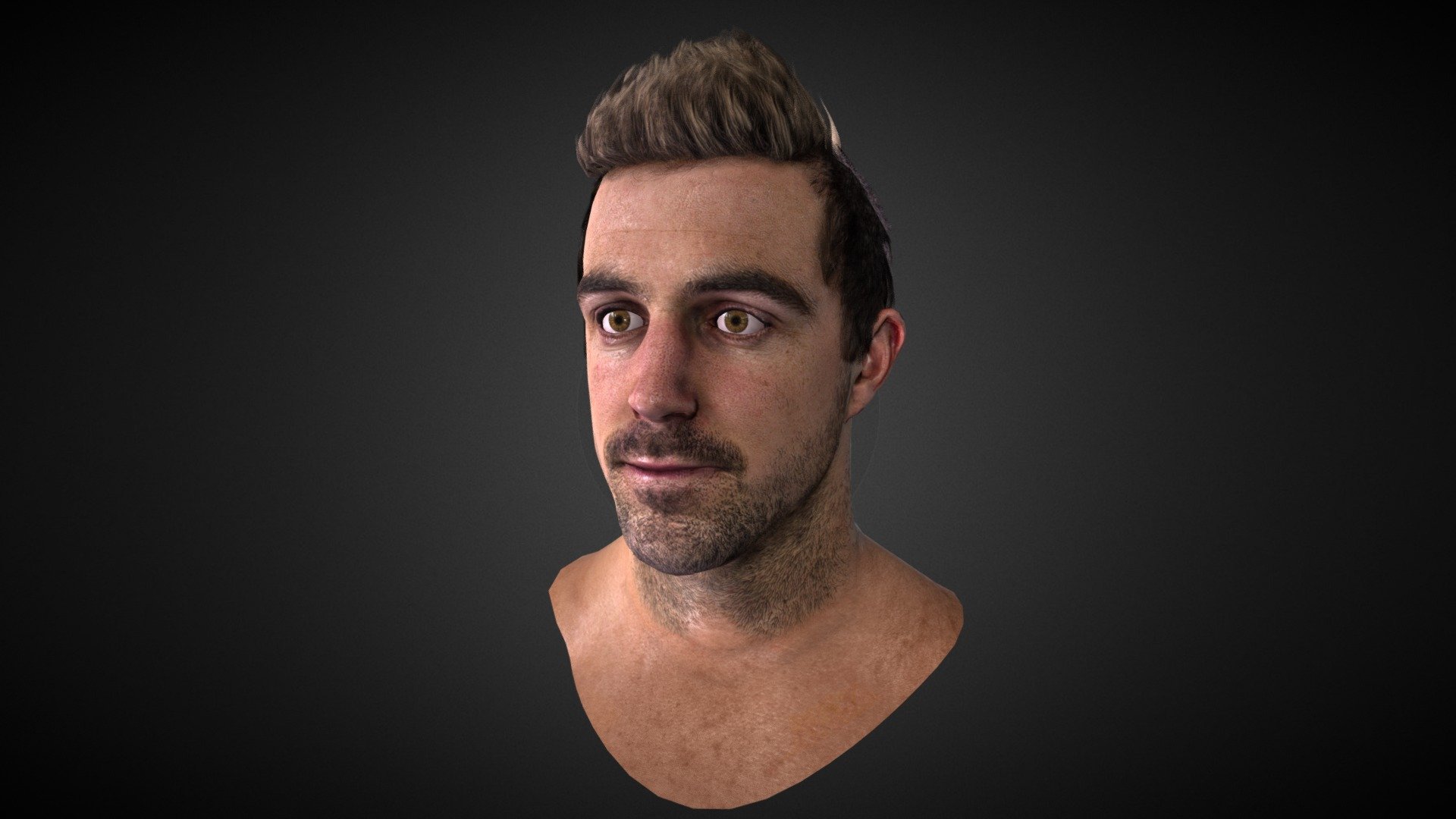 Realistic Head 3d model