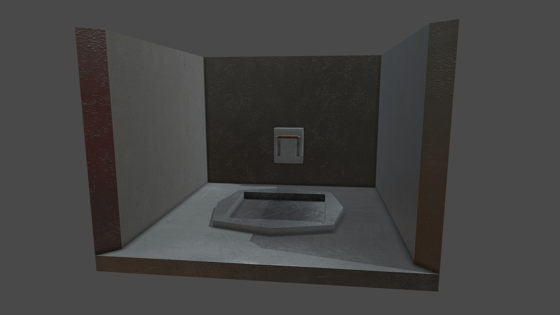 Scientific Trap Door 3d model