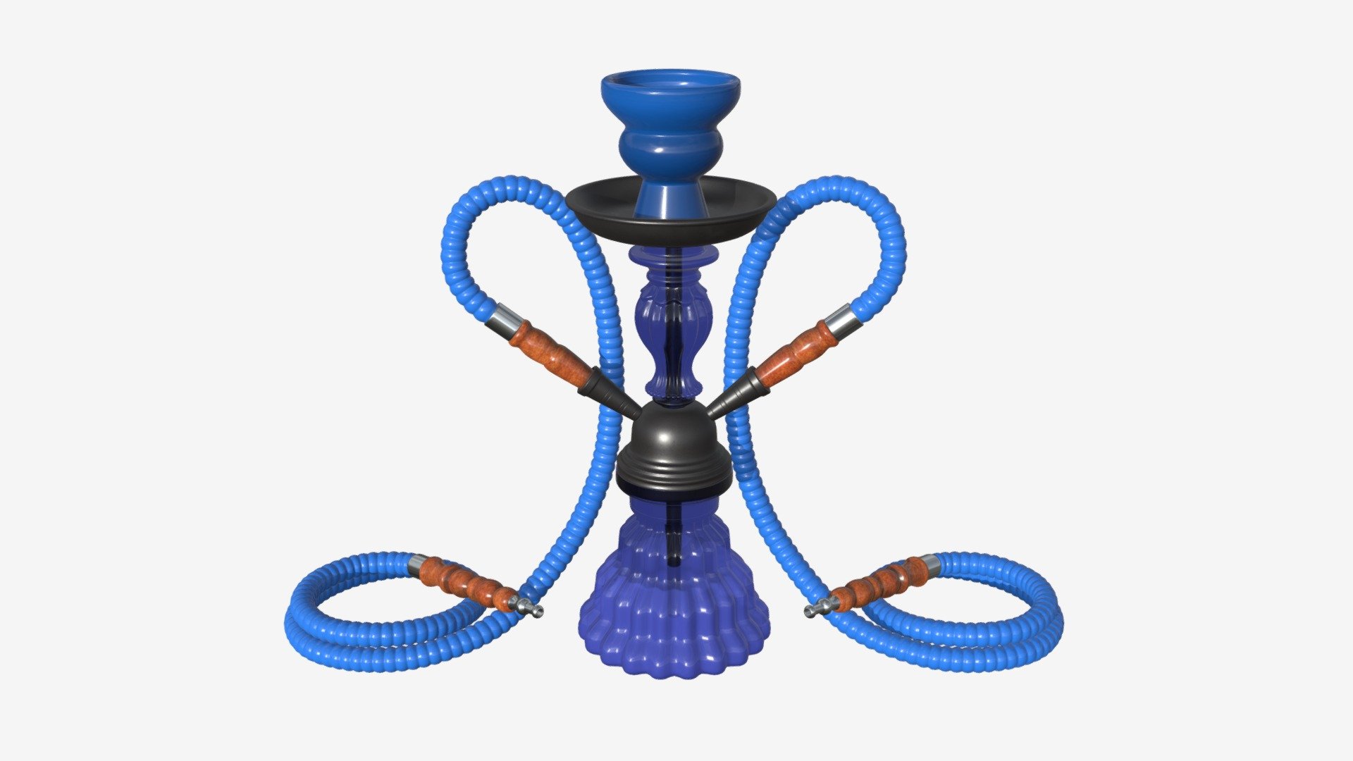 Hookah 02 3d model