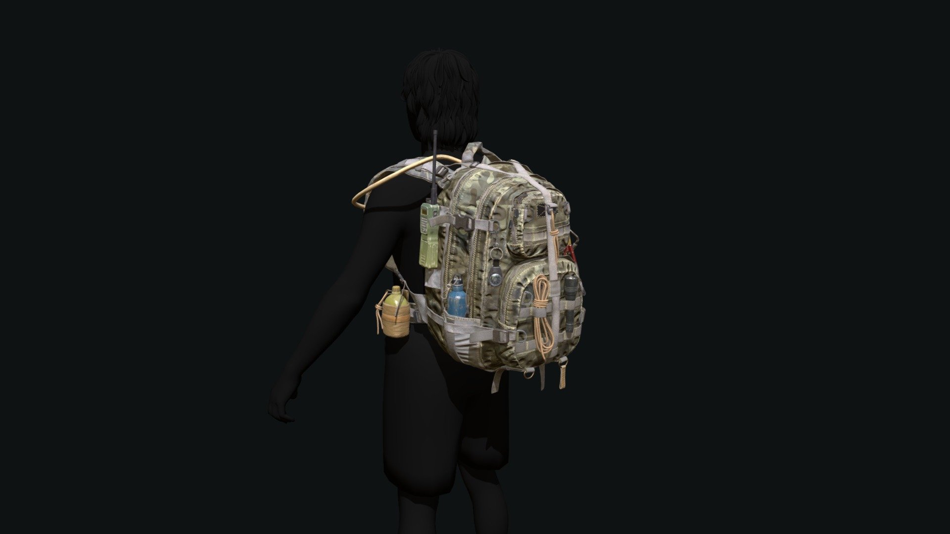 Backpack 3d model