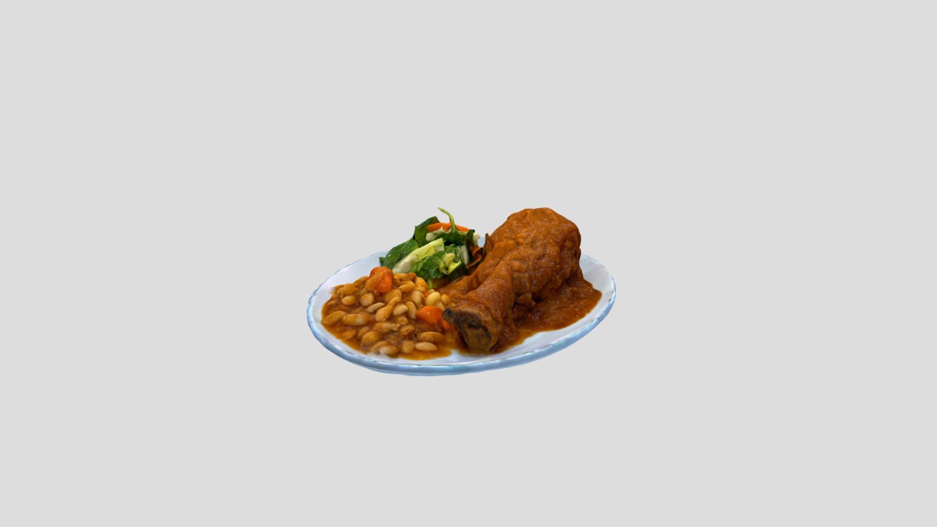 Lechaletlambshank2 3d model