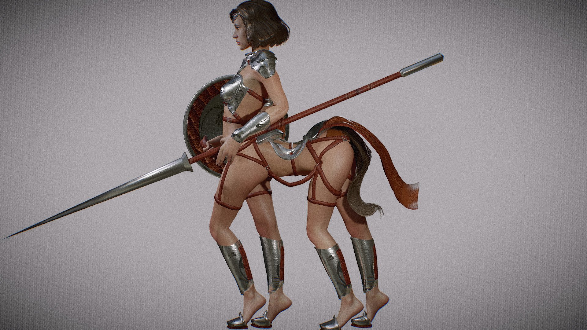 Centaur Girl 3d model