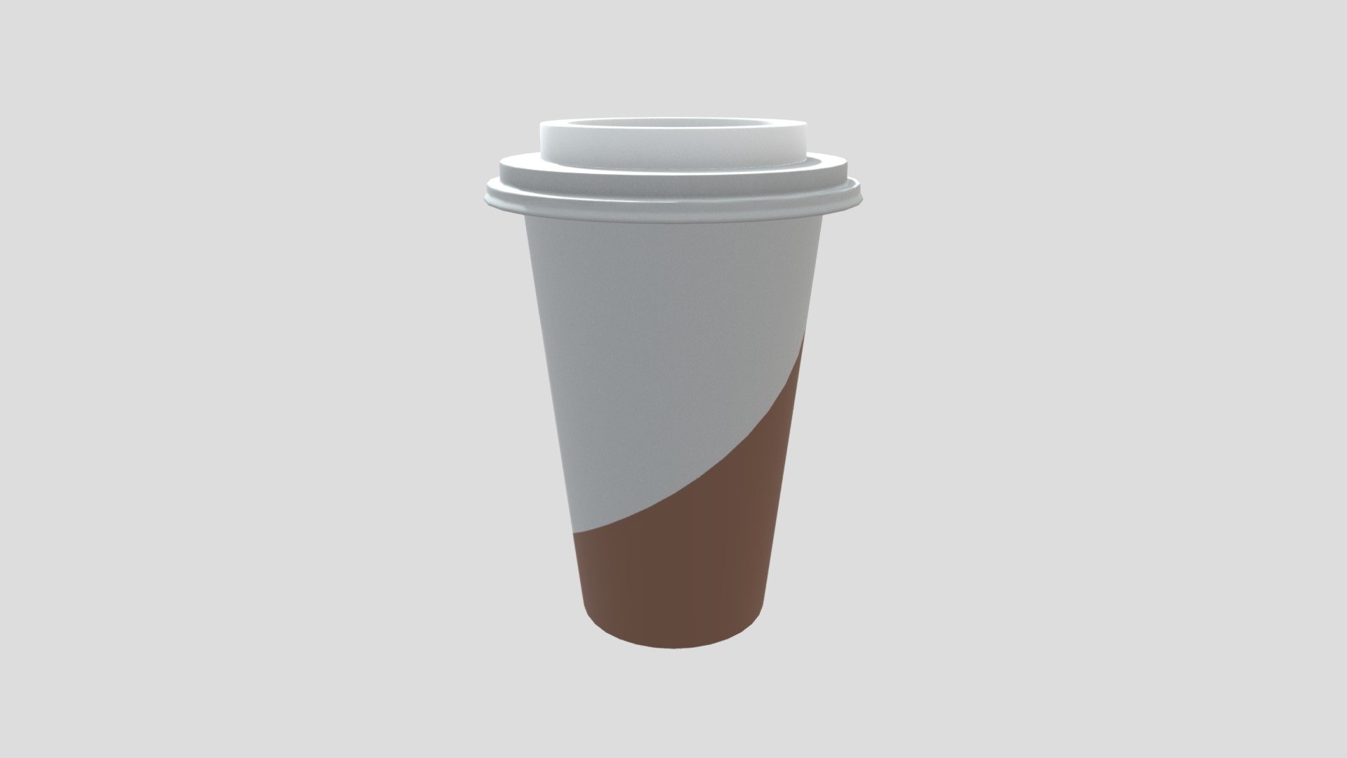 Take away coffe cup 3d model