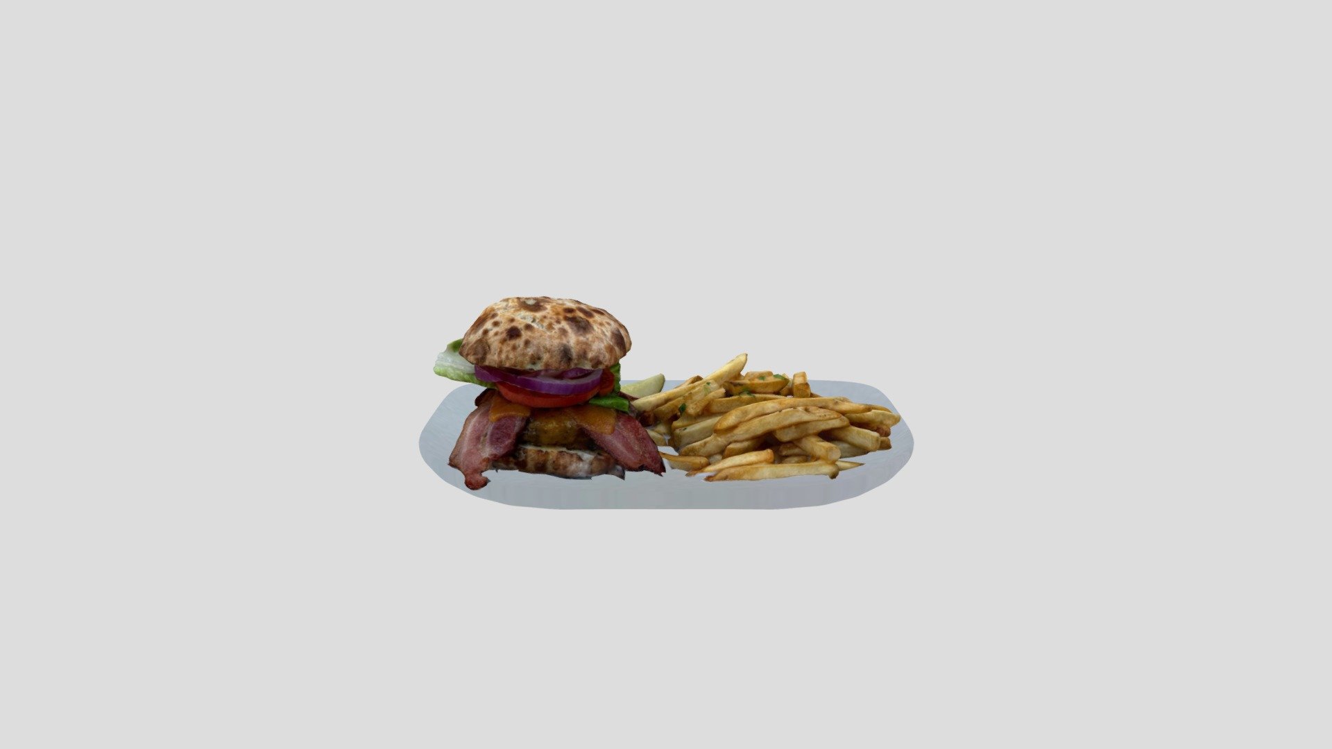 TheVillageCheeseburger1 3d model