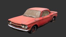 Chevy Corvair (Scan Retopo)