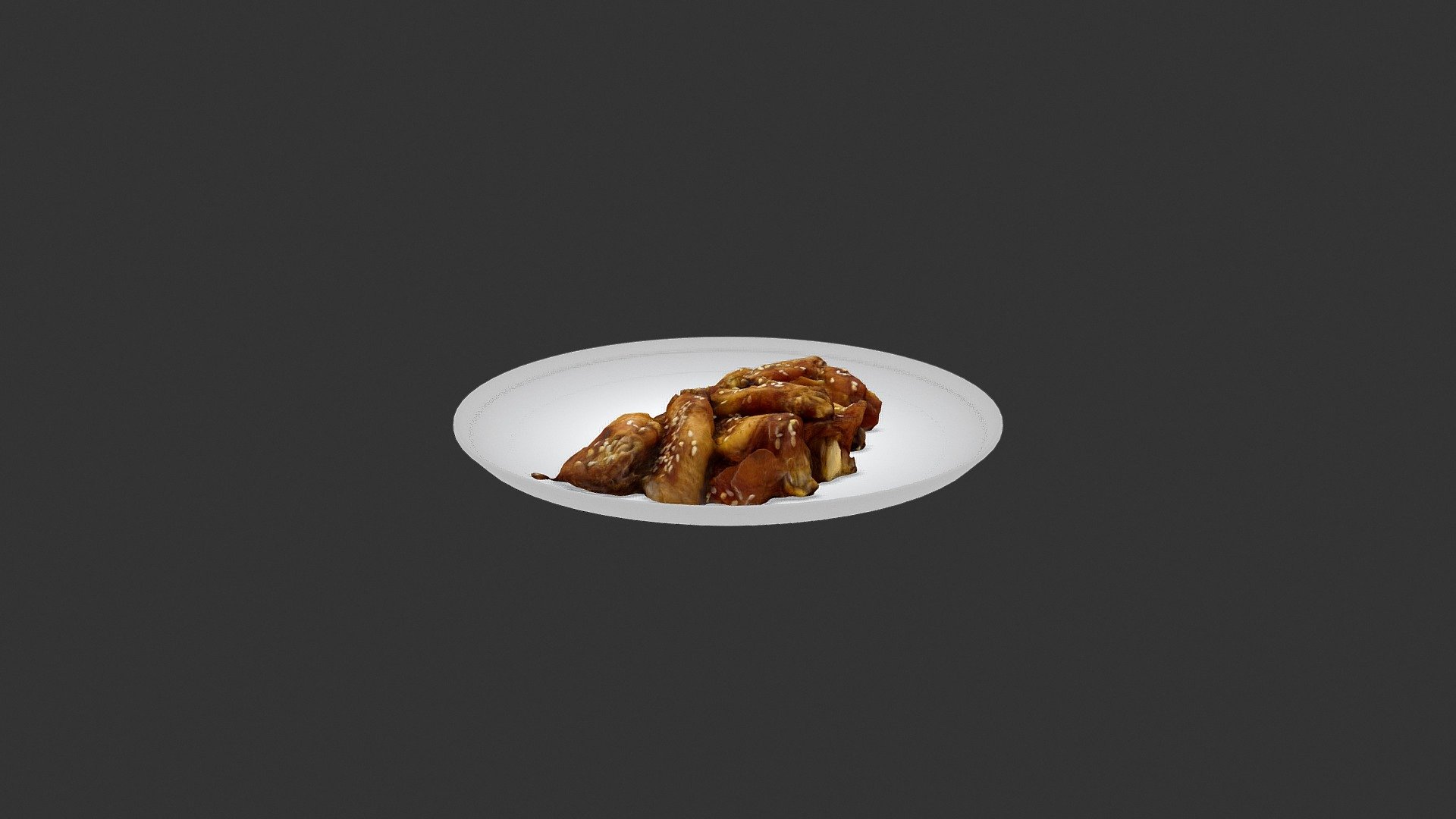 Chicken Wings 3d model