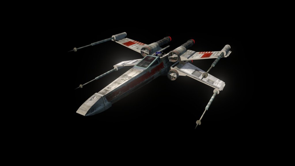 Xwing 3d model