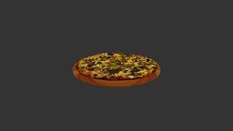 Mix Mushrooms Pizza