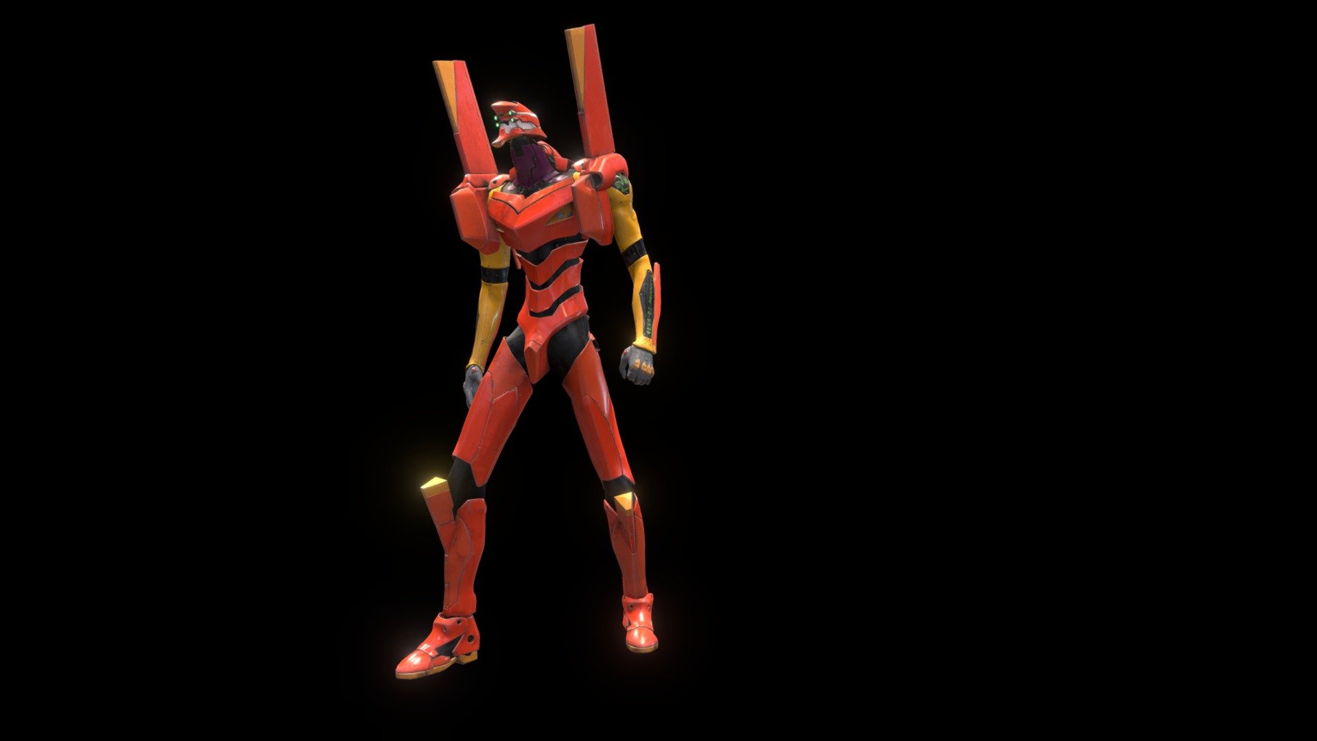 Unit 02 3d model